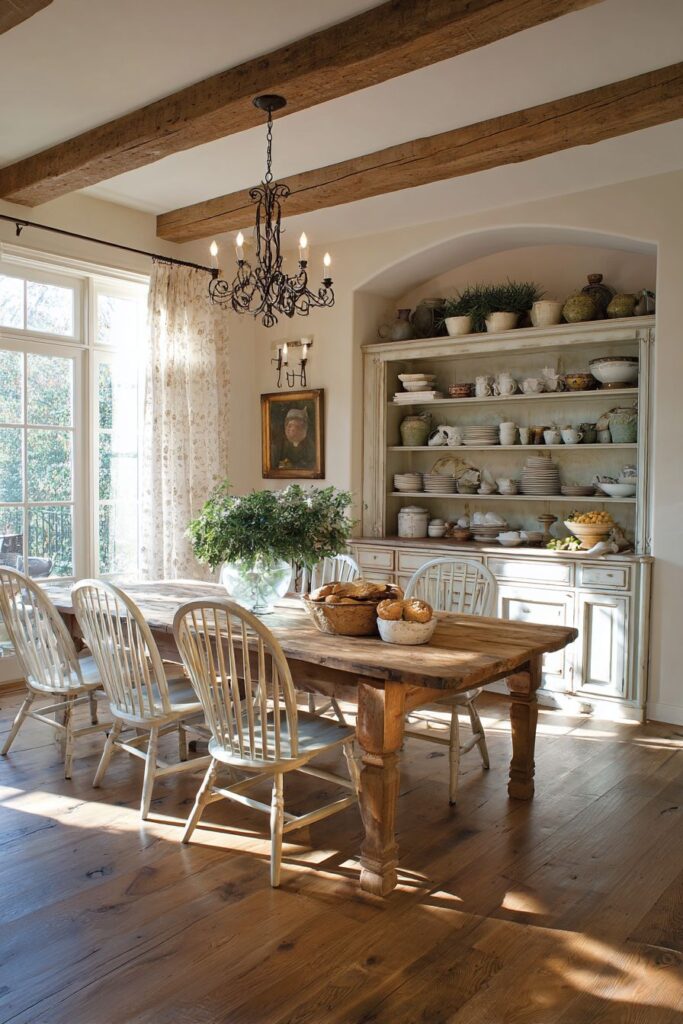 Rustic Farmhouse Charm with Reclaimed Pine