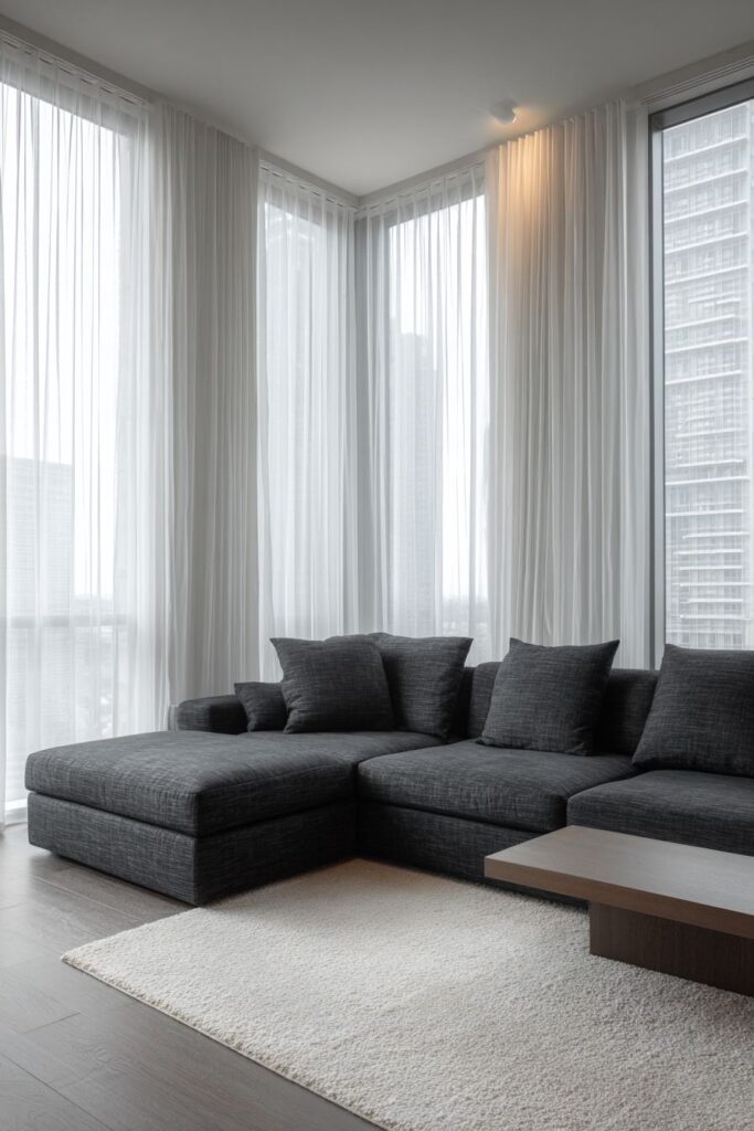 Contemporary Charcoal Elegance