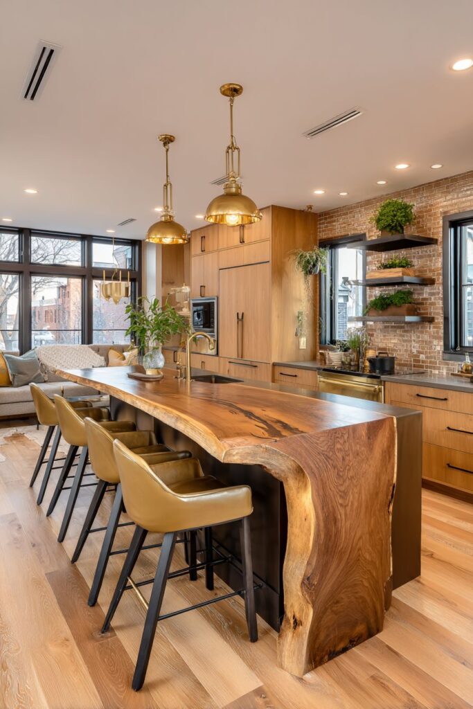 Terracotta Warmth with Honey Oak Harmony