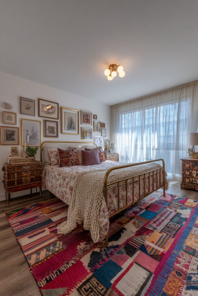 Vintage Brass Meets Modern Geometry