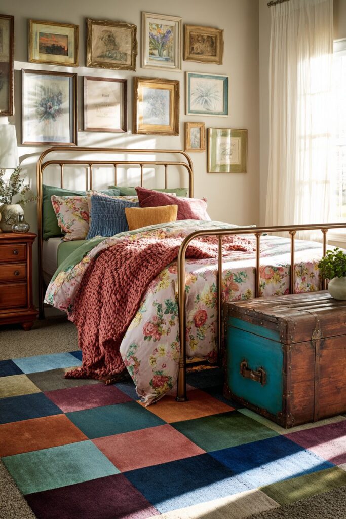 Vintage Brass Meets Modern Geometry