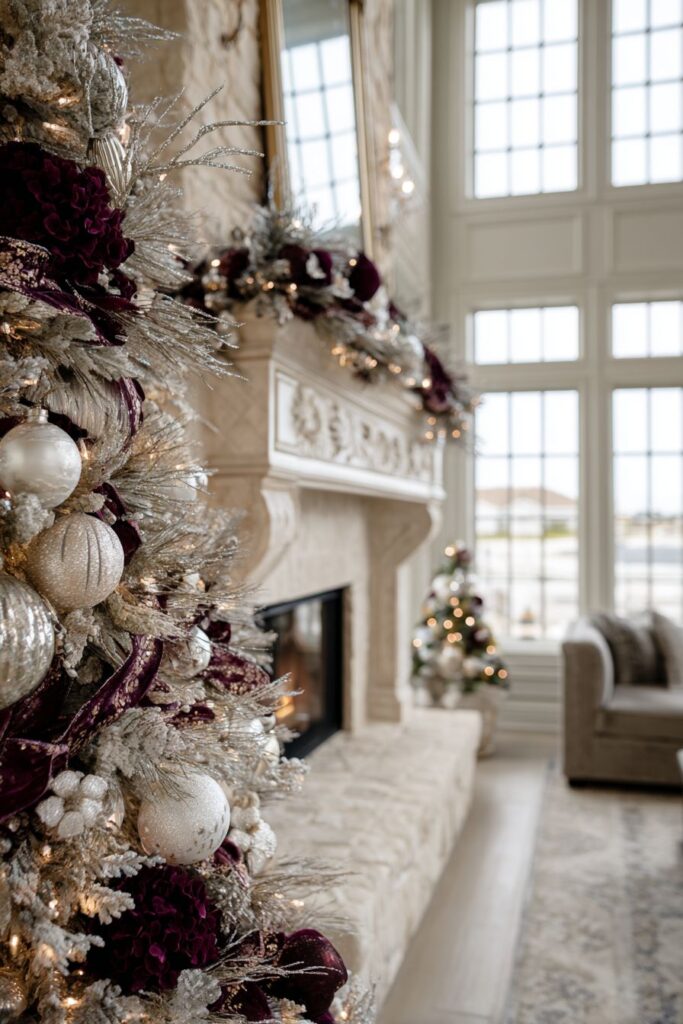 Sophisticated Fraser Fir Christmas Tree Display