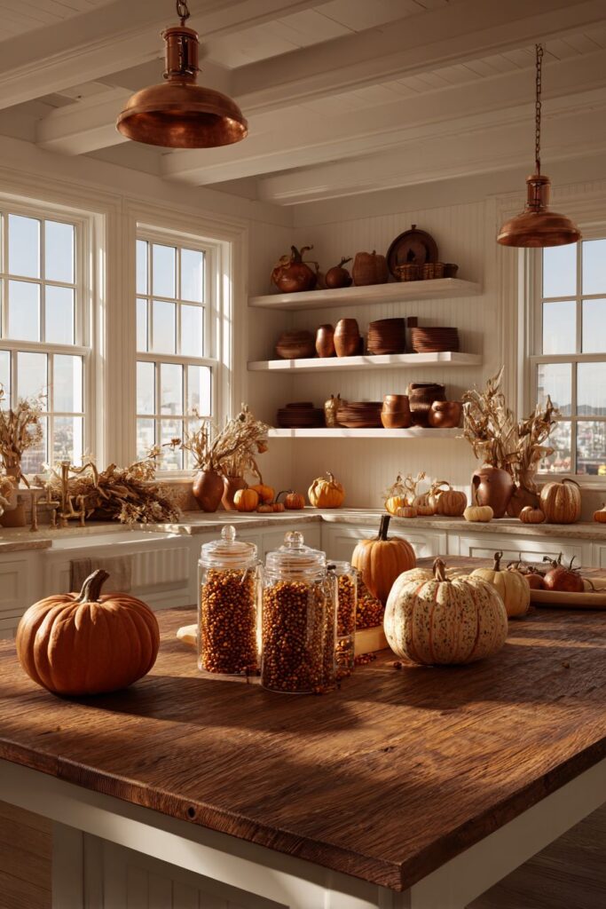 Farmhouse Harvest Centerpiece Kitchen
