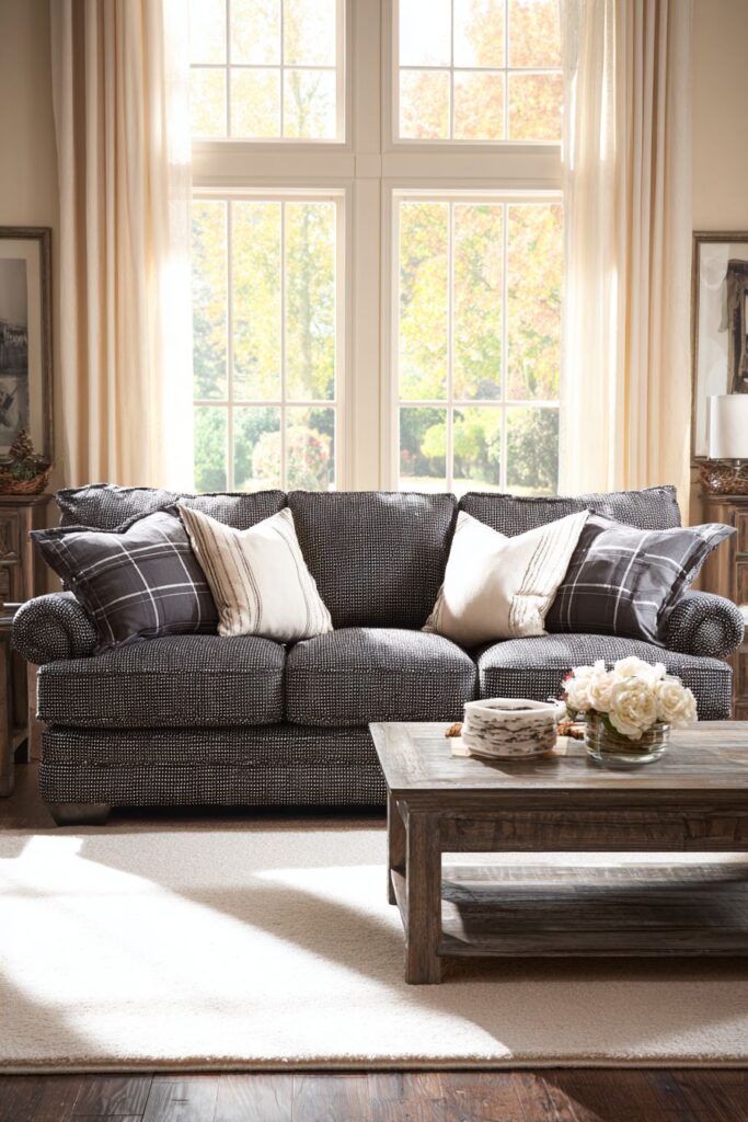 Contemporary Elegance with Textured Grey