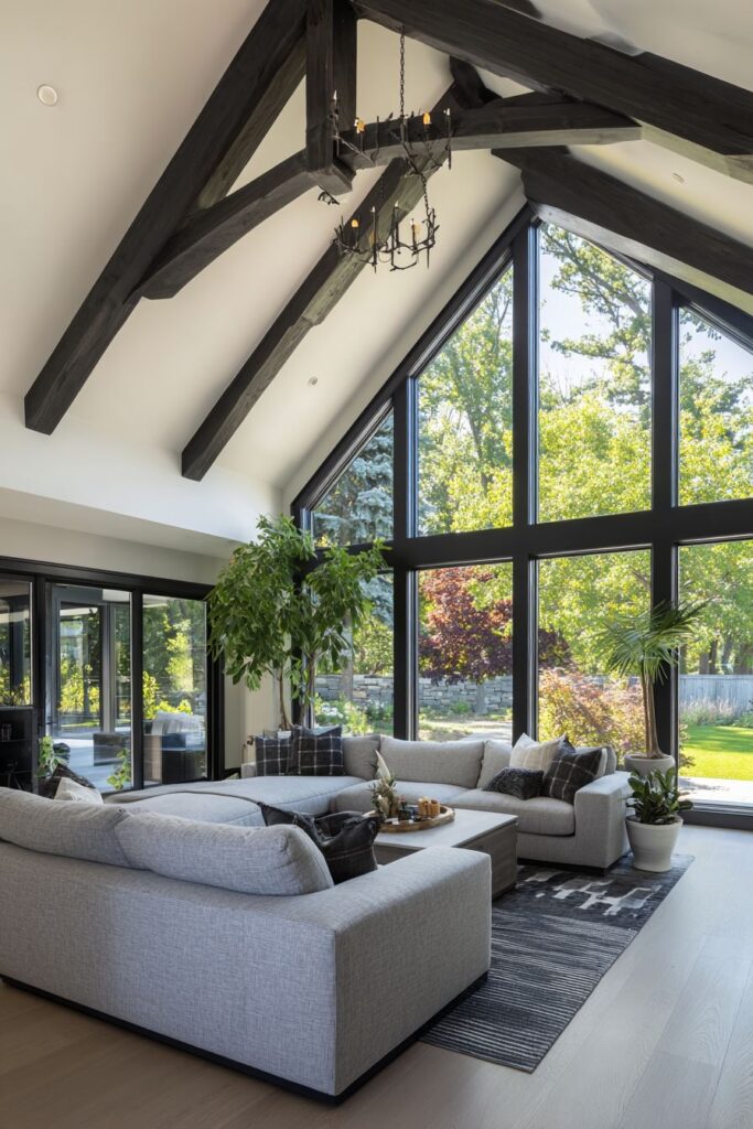 Dramatic Double-Height Contemporary Space