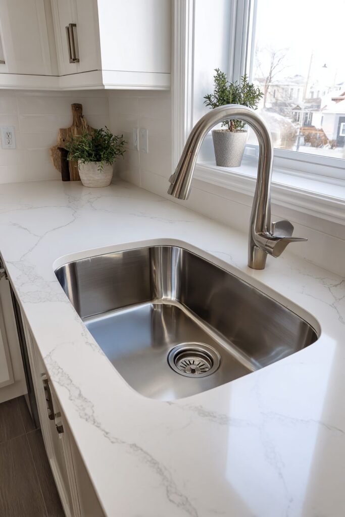 Modern Single-Basin Undermount Excellence