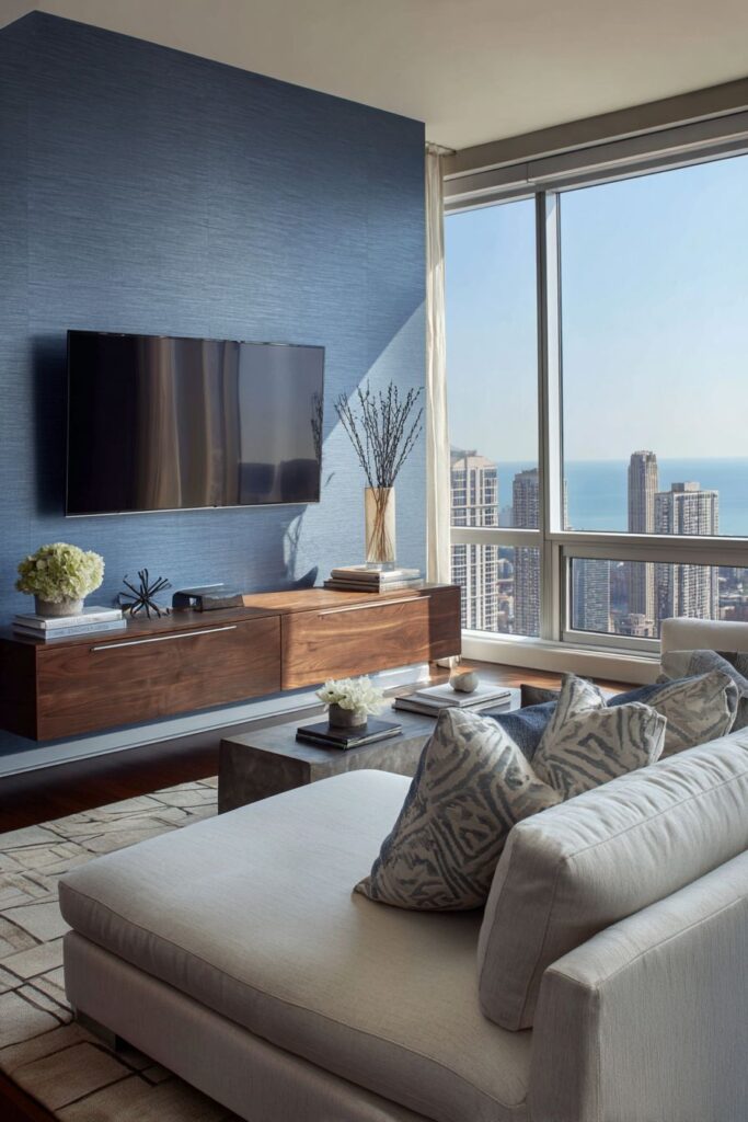 Modern Sleek Entertainment Wall