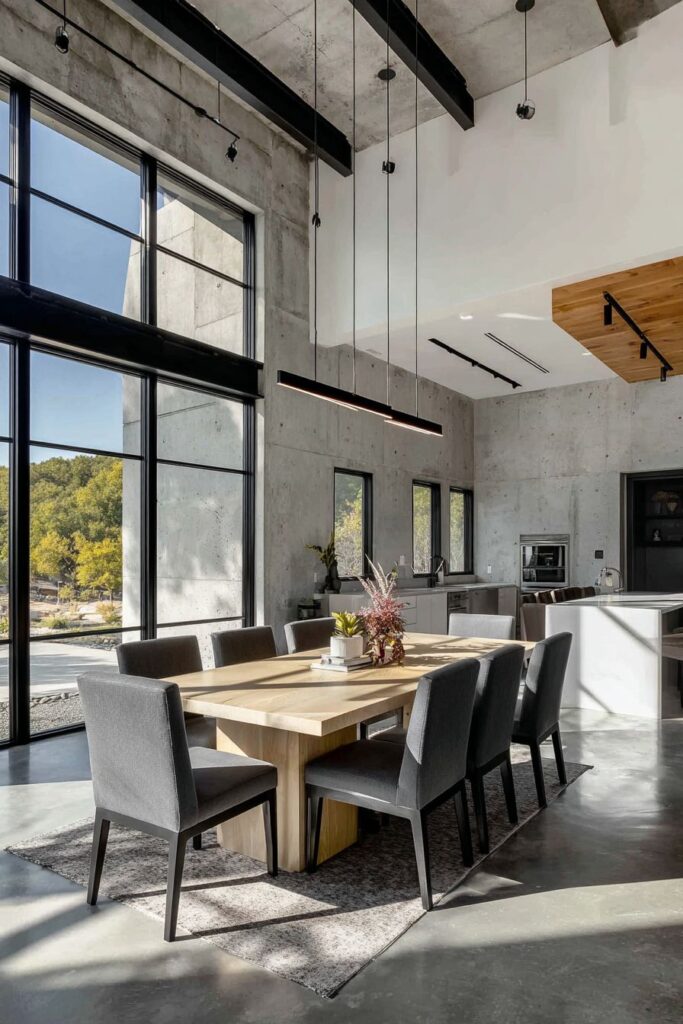 Sleek Minimalist Elegance with White Oak Excellence