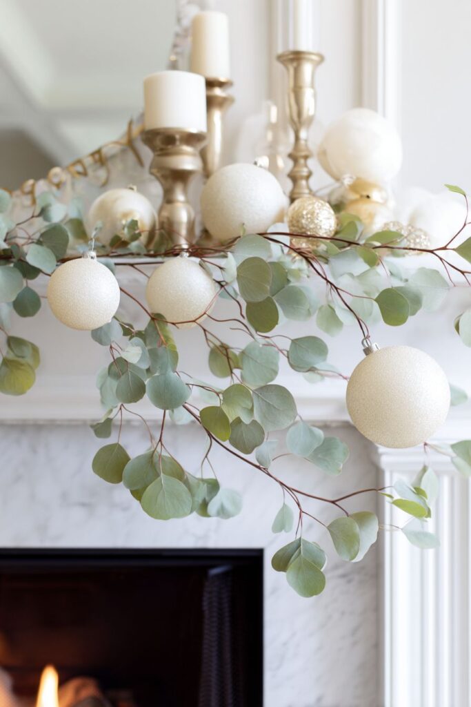 Sophisticated Metallic Mantelpiece Magic