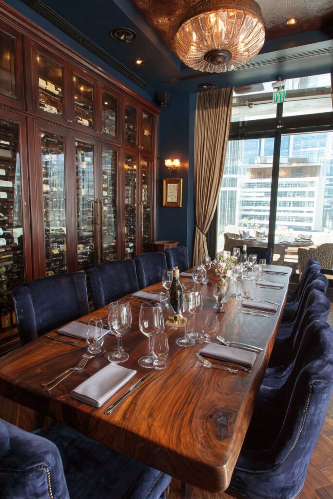 Sophisticated Dark Walnut Elegance