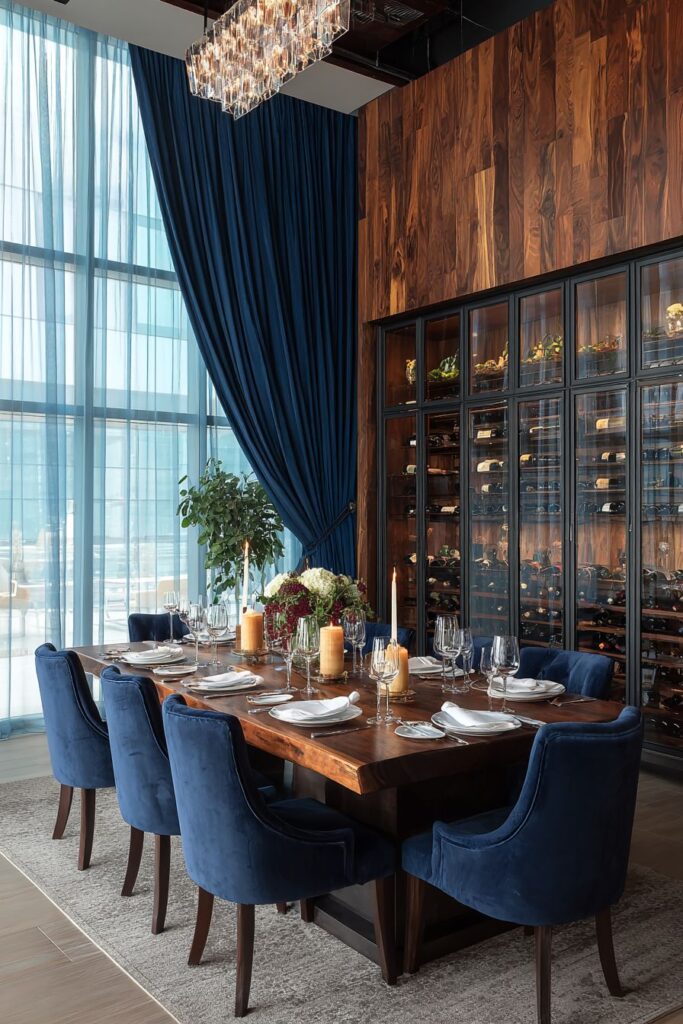 Sophisticated Dark Walnut Elegance