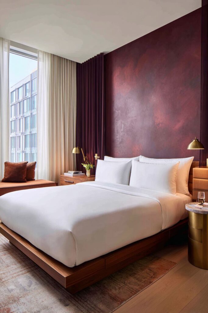 Modern Burgundy Sophistication