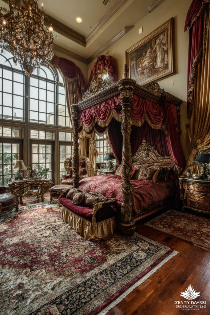Burgundy Velvet Palace Sanctuary