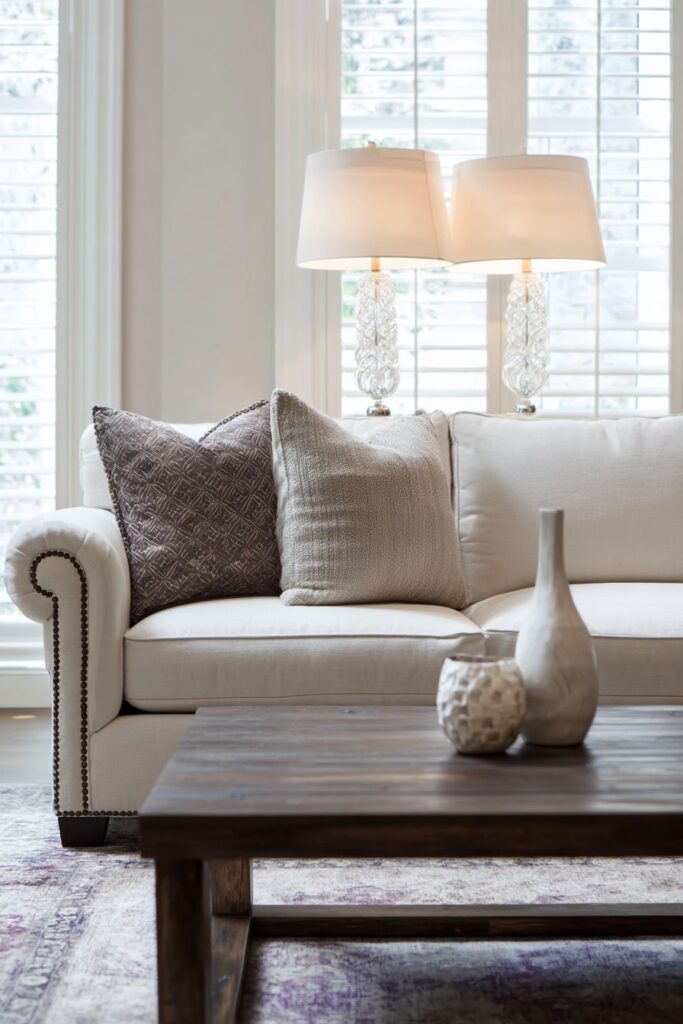 Classic Comfort Meets Contemporary Clean Lines