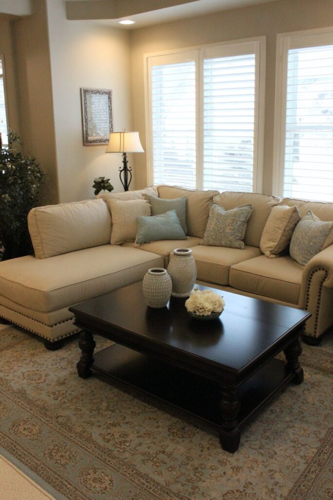 Classic Comfort Meets Contemporary Clean Lines