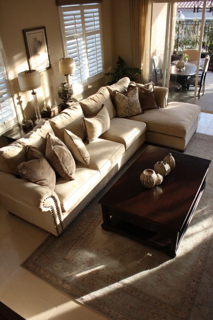 Classic Comfort Meets Contemporary Clean Lines