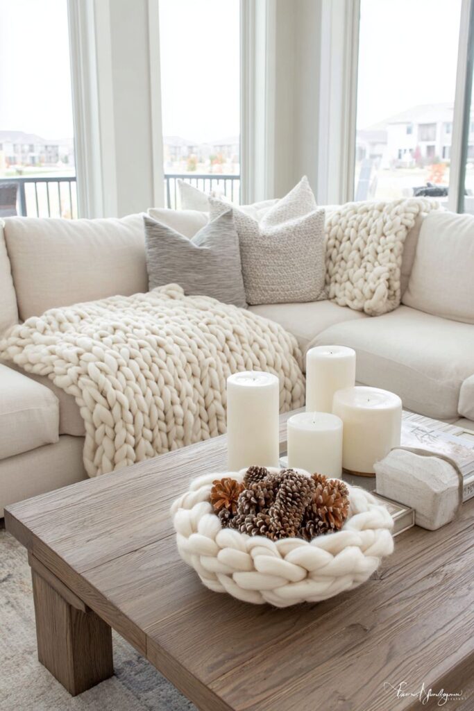 Layered Luxury Living Room Retreat