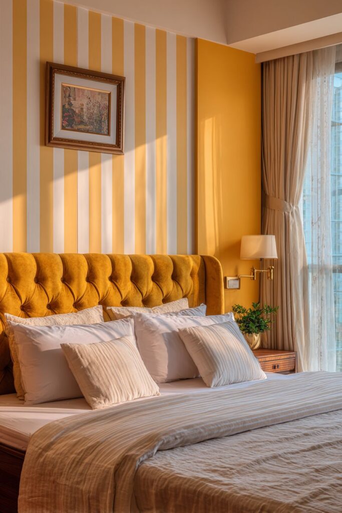 Sunny Butter-Yellow Sanctuary with Natural Textures