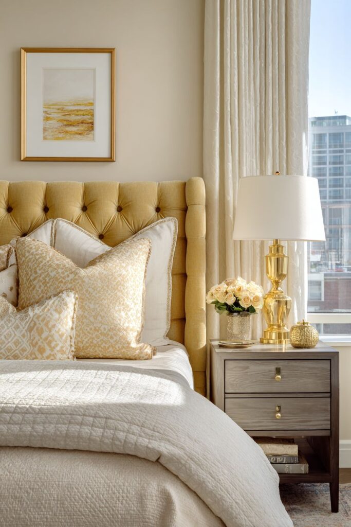 Sunny Butter-Yellow Sanctuary with Natural Textures