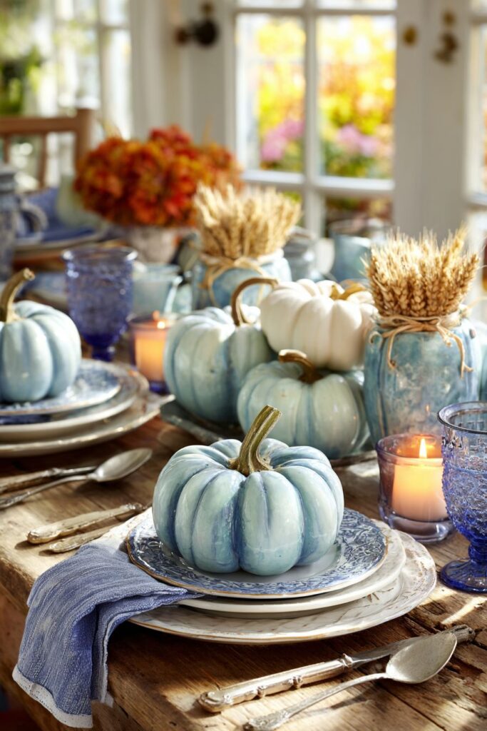 French Blue Cottage Charm