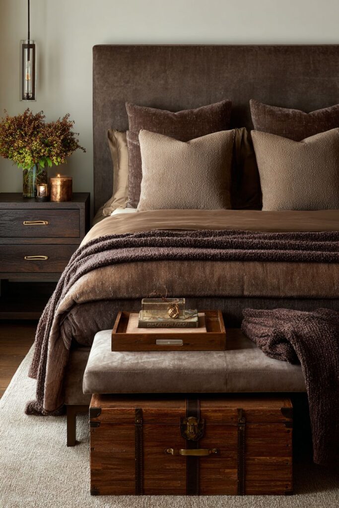 Master Suite Brown Elegance