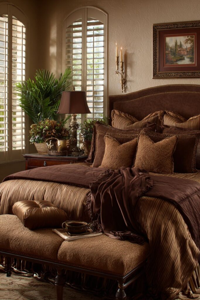 Master Suite Brown Elegance