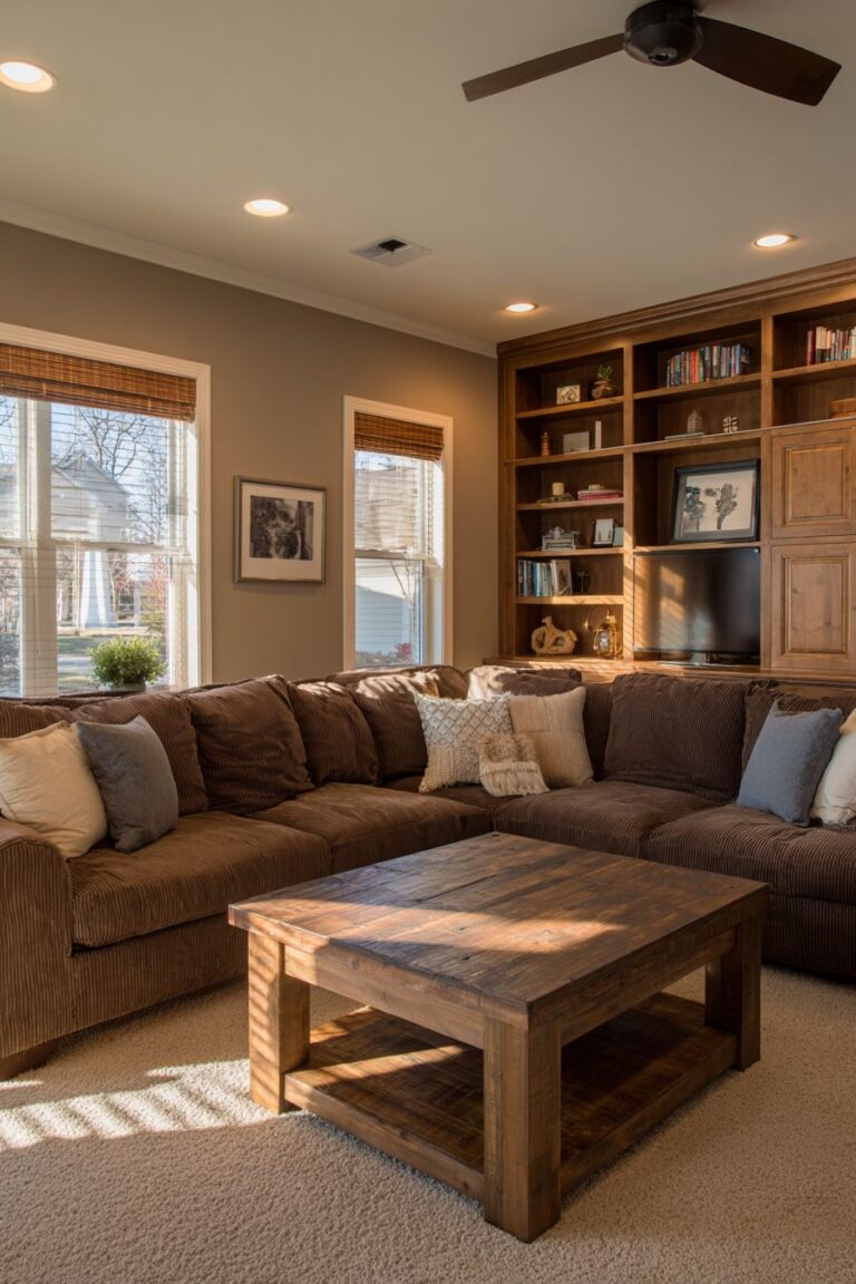 Brown Living Room Ideas