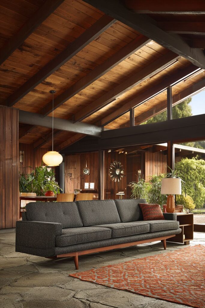 Mid-Century Modern Architectural Lines