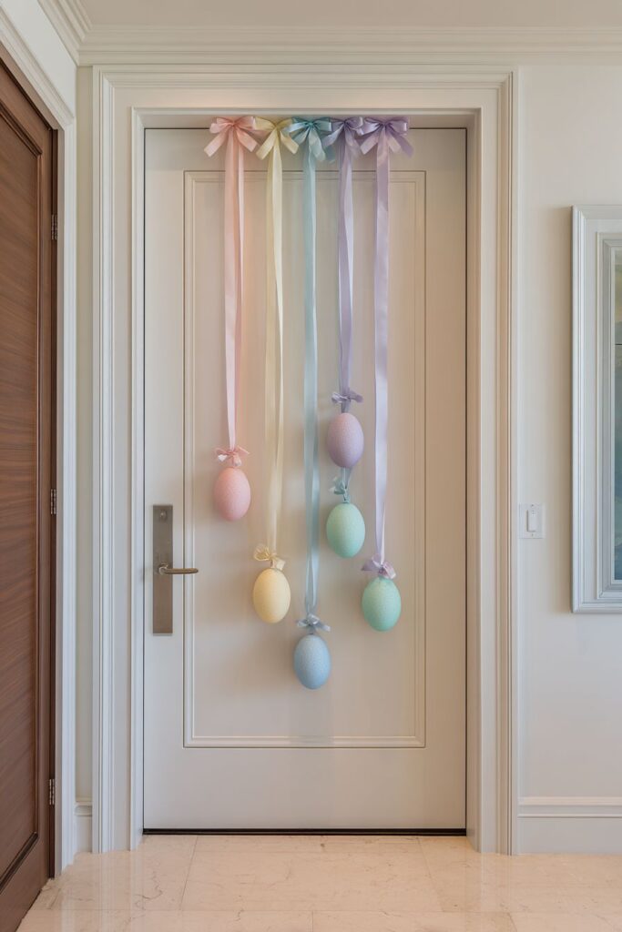 Pastel Ombre Cascading Egg Display