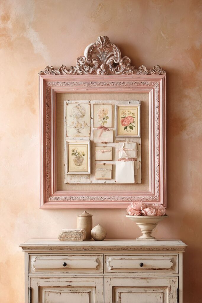 French Country Bulletin Board Display