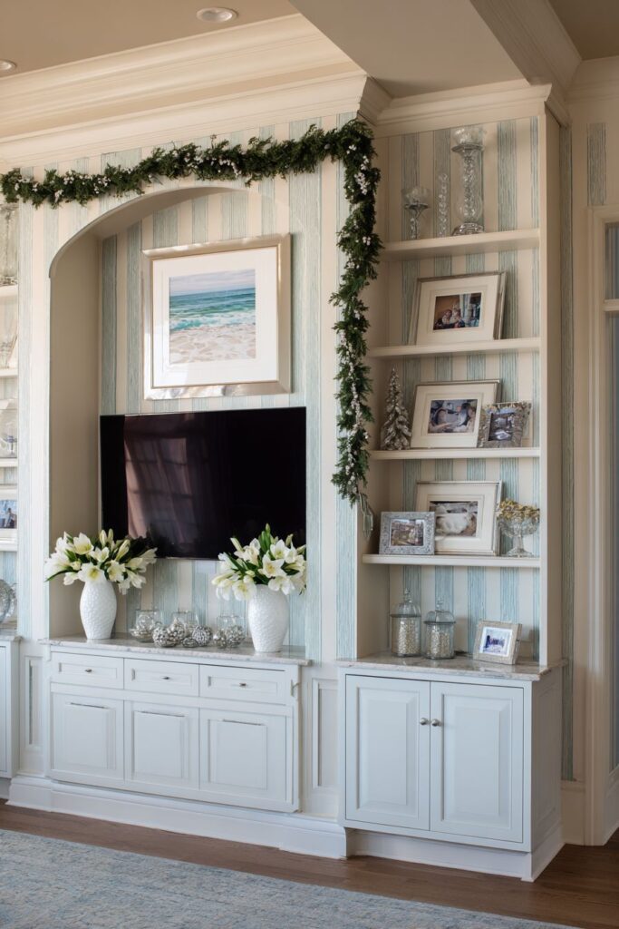 Built-in Entertainment Center Styling