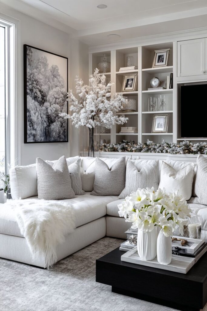 Built-in Entertainment Center Styling