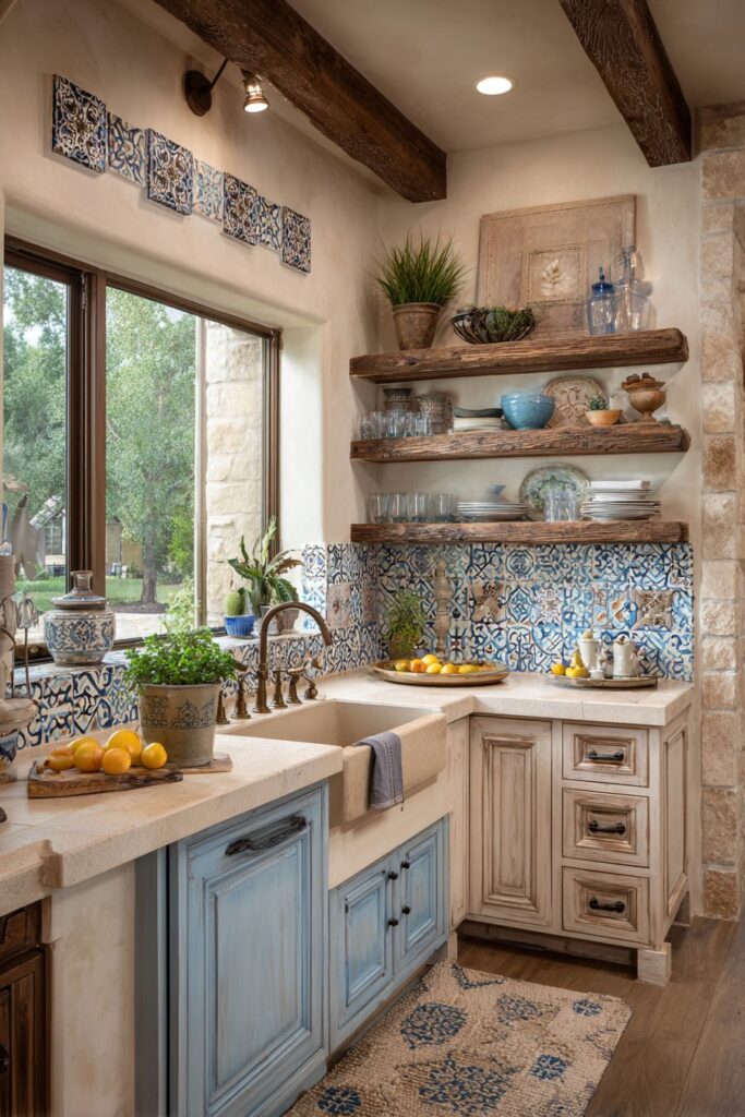 The Traditional Corner Sink Station