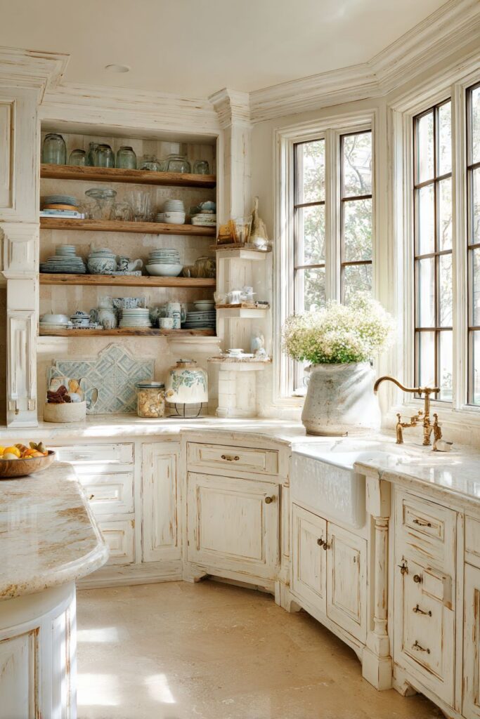 The Traditional Corner Sink Station