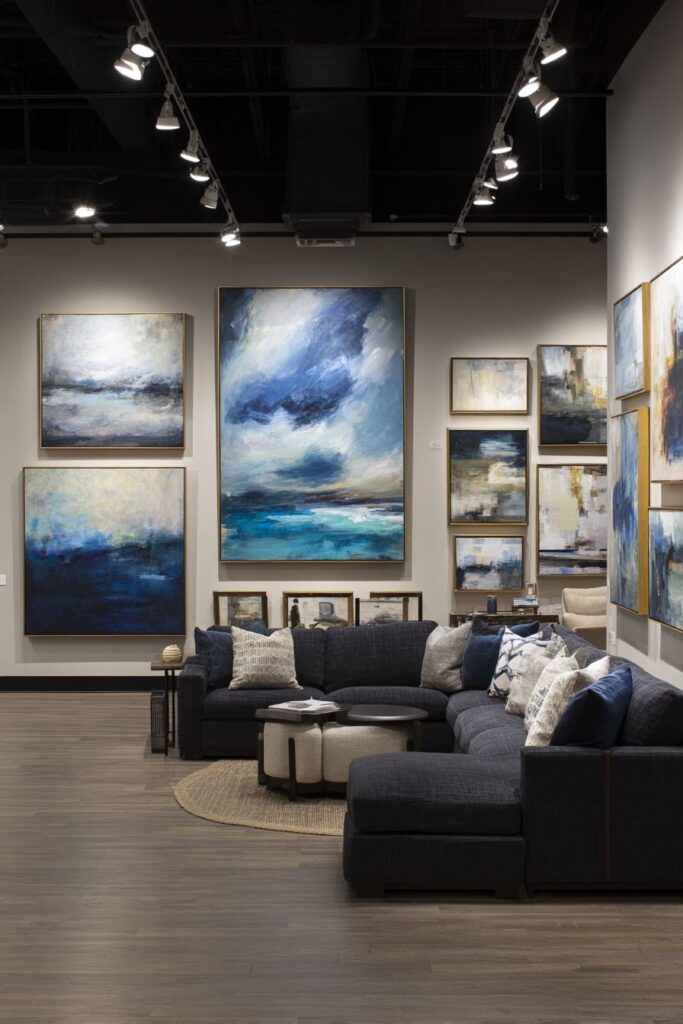 Abstract Expressionist Color Harmony