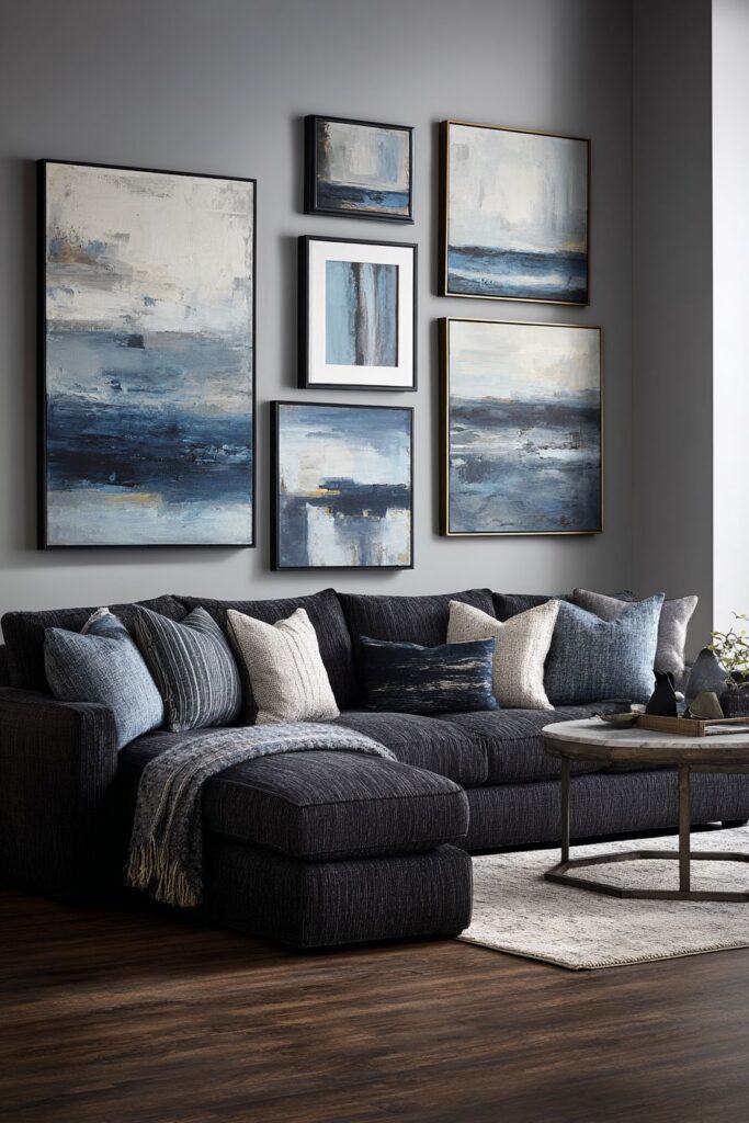 Abstract Expressionist Color Harmony