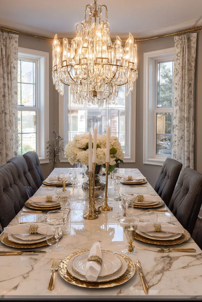 Mixed Metallics with Gold Dominance