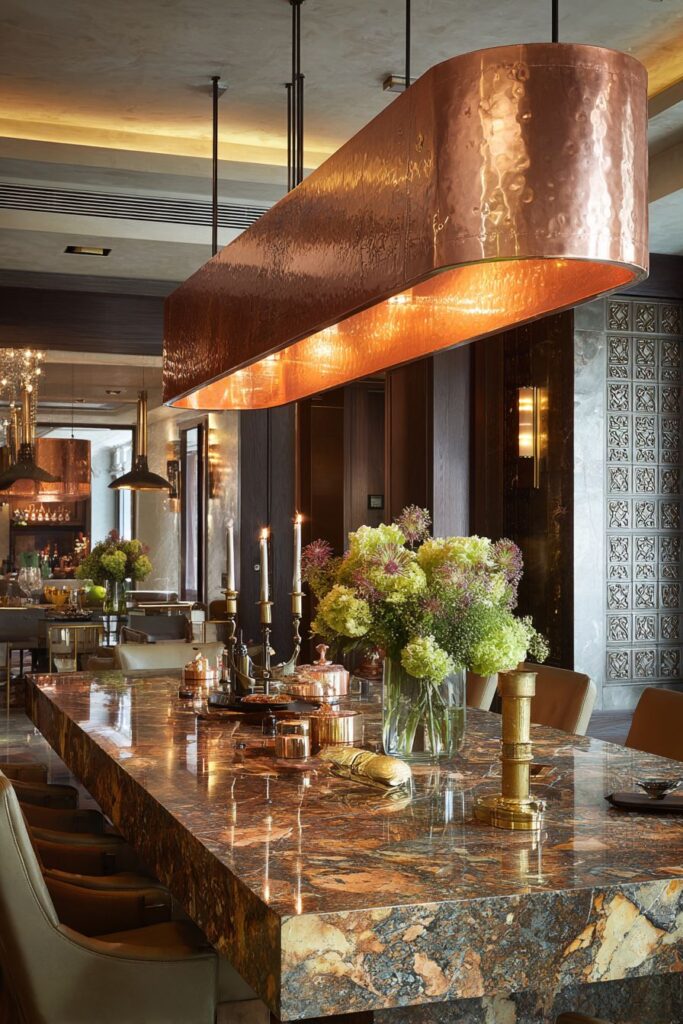 Mixed Metallics with Gold Dominance