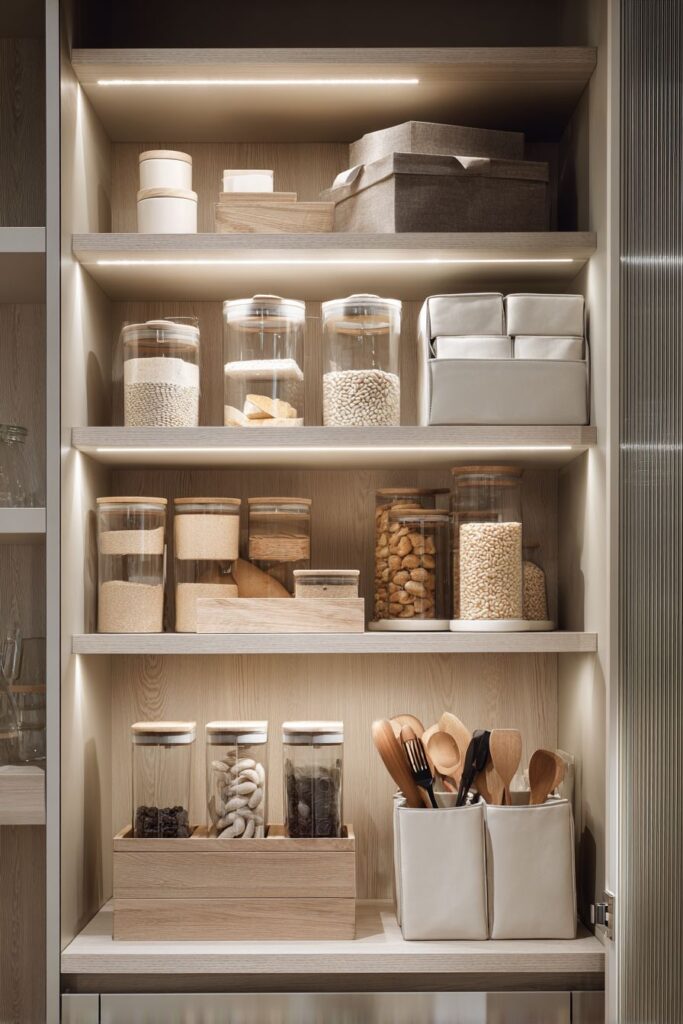 Pantry Organization as Functional Art