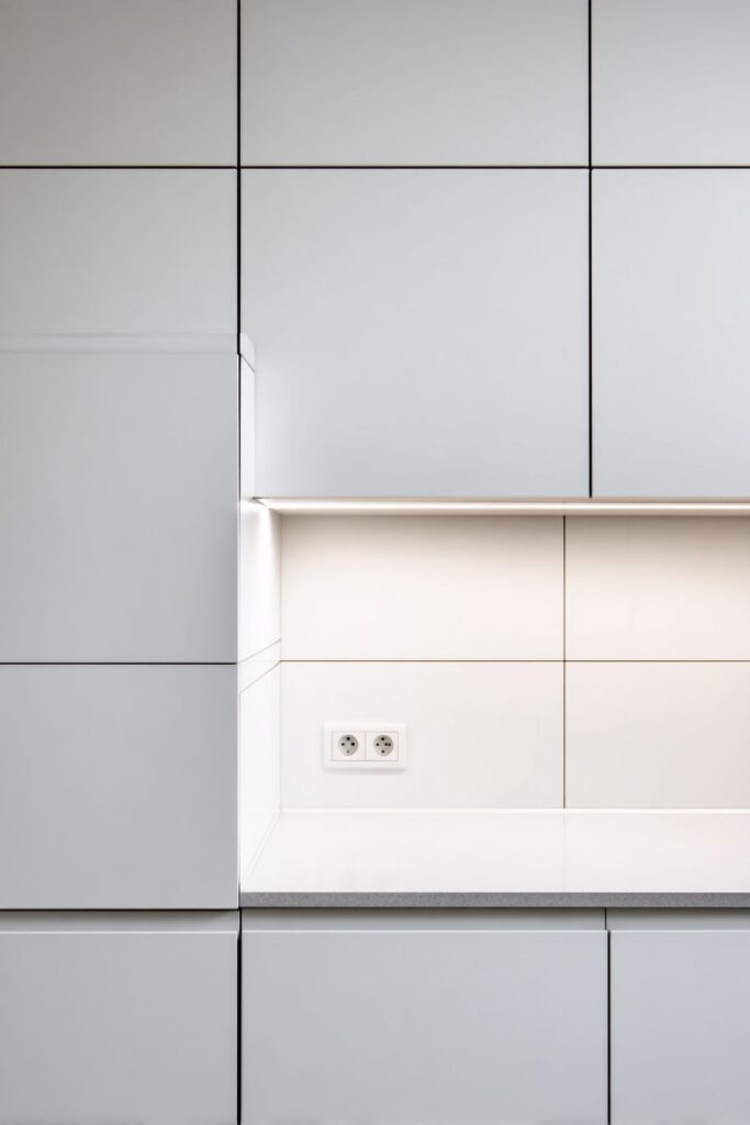 Minimalist Pure White Sophistication