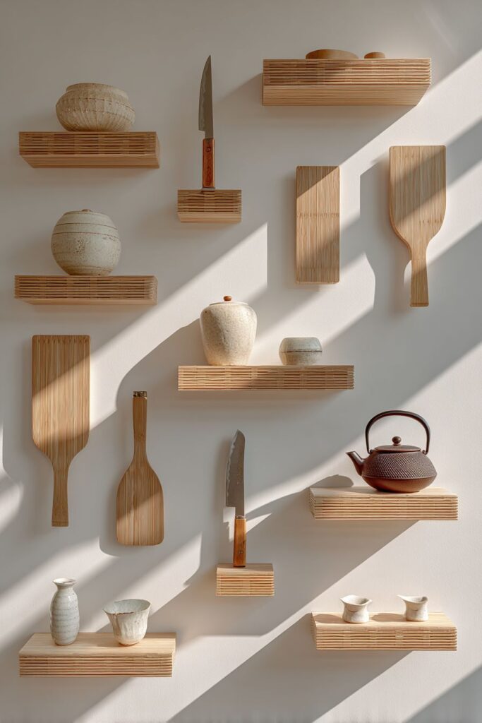 Japanese Zen Bamboo Blocks