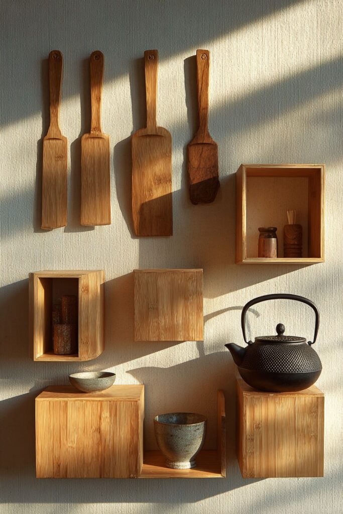 Japanese Zen Bamboo Blocks