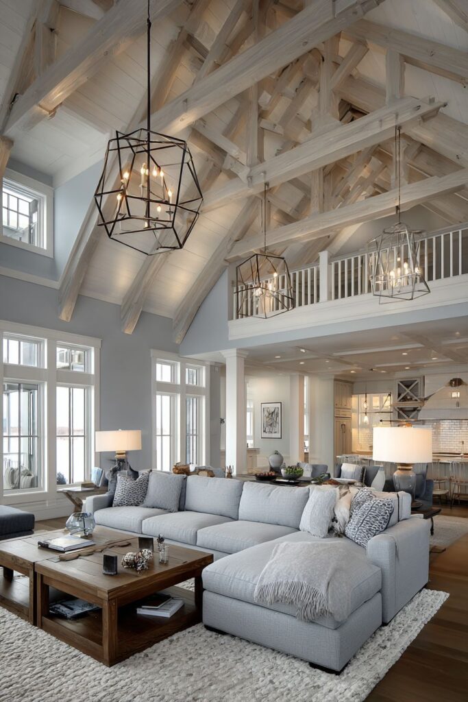 Transitional Style Balance with Contemporary-Traditional Mix