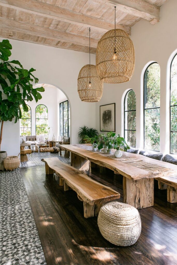 Bohemian Macrame Pendant Artistry