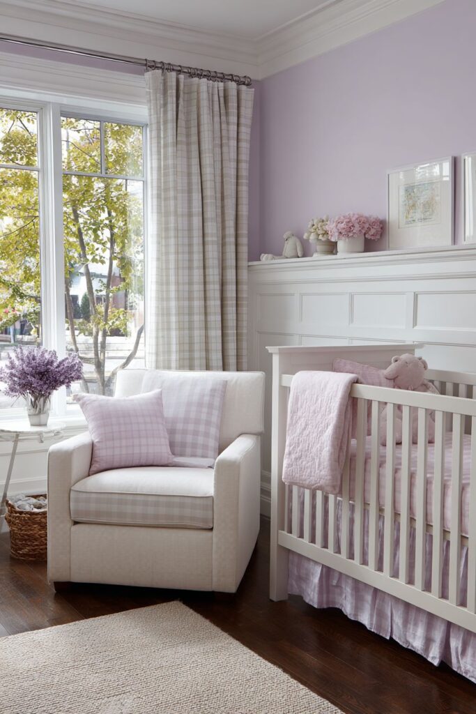 Peaceful Nursery with Soft Pastels