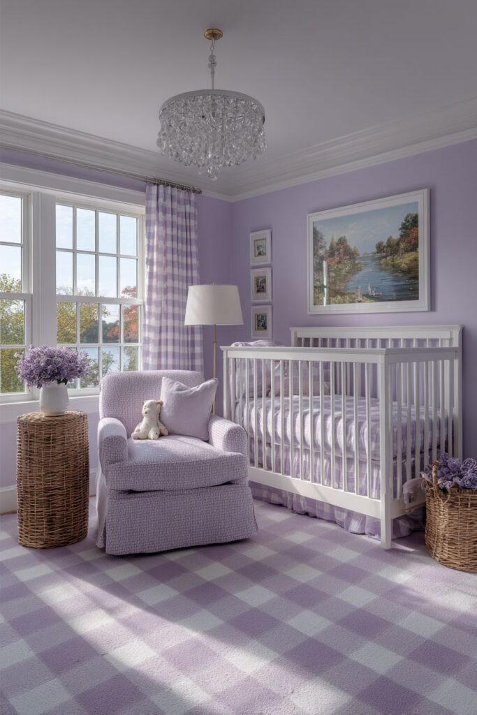 Peaceful Nursery with Soft Pastels
