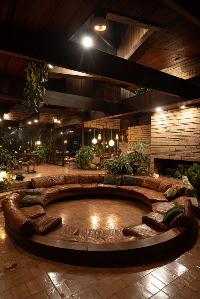 Social-Focused Sunken Spaces