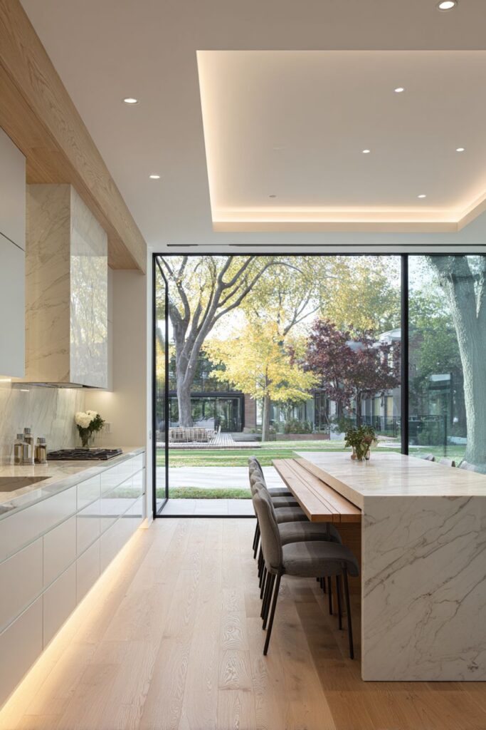 Minimalist Indoor-Outdoor Connection