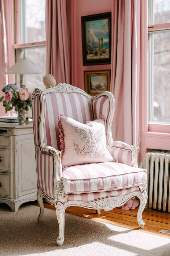 Transitional Blush and White Harmony