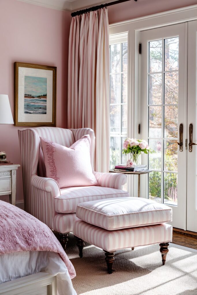 Transitional Blush and White Harmony